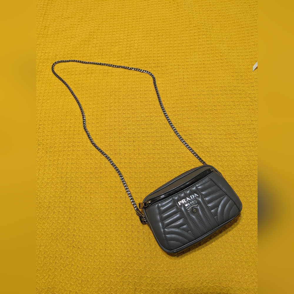 Prada Quilted Leather Convertible Belt Bag